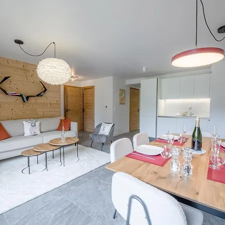 Moderne Avec Terrasse, Vue Sur Mont Blanc - Fr-1-343-265