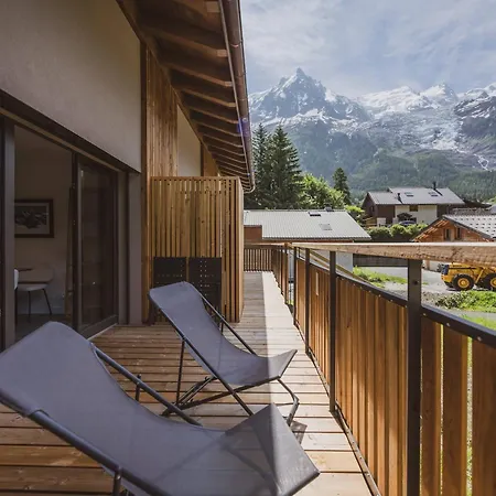Апартаменты Moderne Avec Terrasse, Vue Sur Mont Blanc - Fr-1-343-265