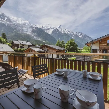 Moderne Avec Terrasse, Vue Sur Mont Blanc - Fr-1-343-265 Апартаменты Шамони