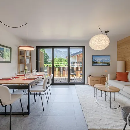 Moderne Avec Terrasse, Vue Sur Mont Blanc - Fr-1-343-265 Апартаменты Шамони