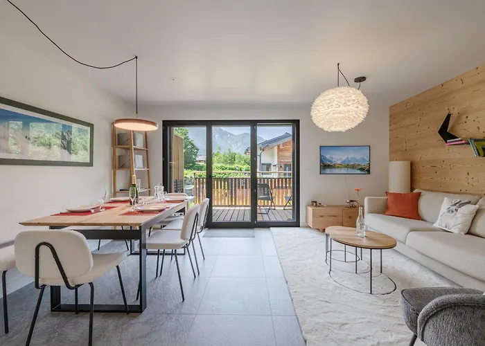 Apartment Moderne A Avec Parking Et Wifi - Fr-1-343-265 Chamonix